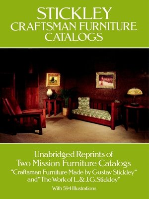cover image of Stickley Craftsman Furniture Catalogs